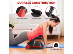 Ab Machine with Resistance Bands