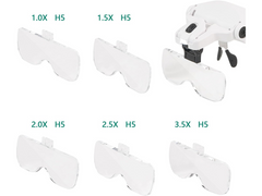 Magnifying Glasses with Light