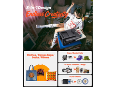 Heat Press Machine Transfer T-Shirt Printer