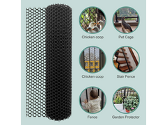Plastic Wire Fencing Mesh
