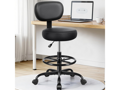 Salon Stool Adjustable Rolling Spa Stool