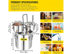 Alcohol Distiller 30L