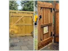 wooden Gate Installation Hardware Kit