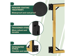 wooden Gate Installation Hardware Kit
