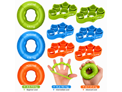 Hand Grip Strength Trainer 9 Piece