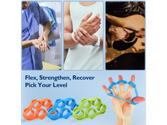 Hand Grip Strength Trainer 9 Piece