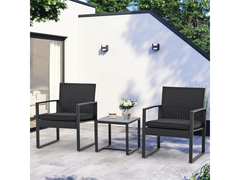 Outdoor Wicker Bistro Set