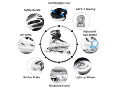 Adjustable Inline Skates