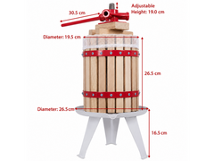 Wine Press Cider Press 6L Fruit Juice Maker