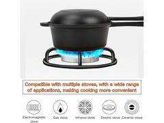 Cast Iron Saucepan with Lid