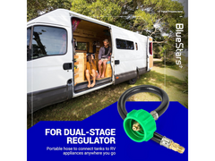 RV Propane Hose Dual Tank Connector