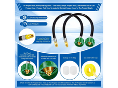 RV Propane Hose Dual Tank Connector