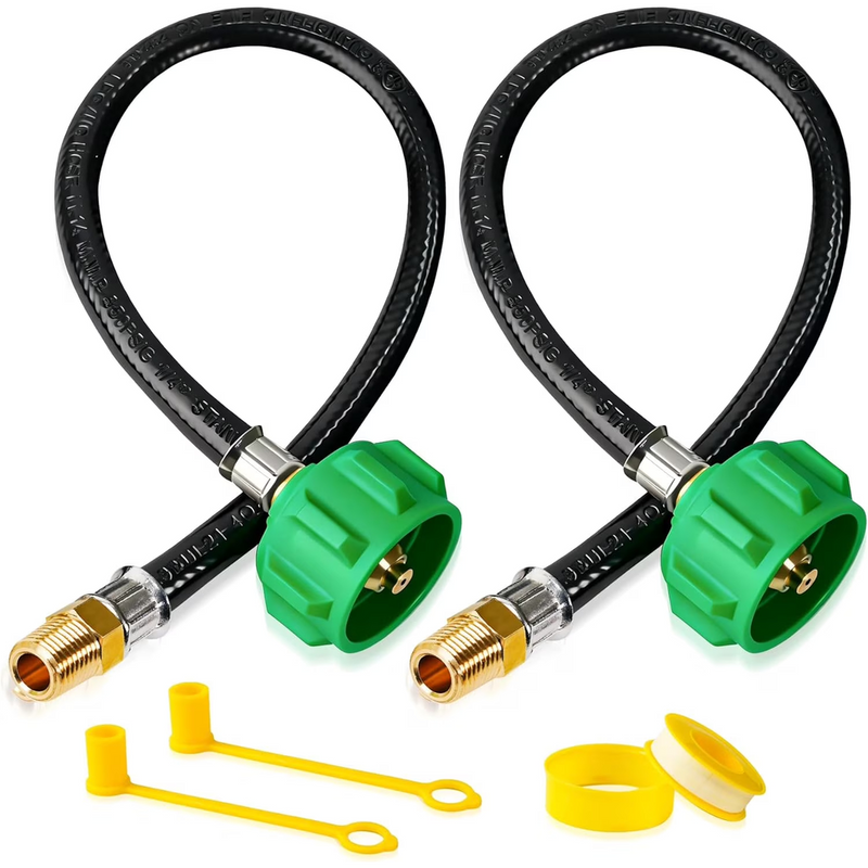 RV Propane Hose Dual Tank Connector