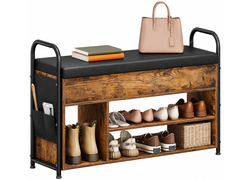 VASAGLE Shoe Storage Bench