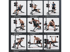 Multifunctional Adjustable Weight Bench