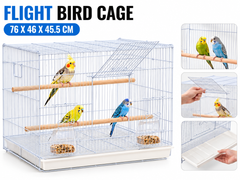 Bird Cage Parrot Aviary Perch Carrier