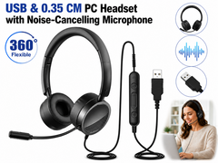 Computer Headset with Microphone