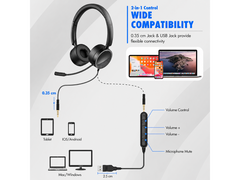 Computer Headset with Microphone