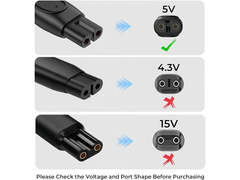 USB Charger Cable for Philips Shaver 5V