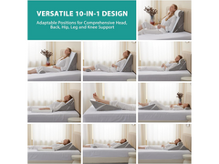 Wedge Pillow Set Memory Foam Bed Cushion