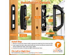 Sliding Door Handle Patio Door Handle