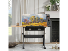 Adjustable Drafting table Drawing Craft Table with Stool