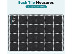 Gym Flooring Mats 6PCS