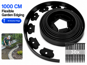 Garden Edging 10M with 30 Pegs