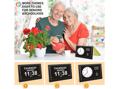Digital Calendar Day Clock