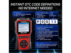 KONNWEI KW330 OBD2 Scanner with Battery Test