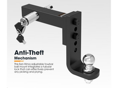 Adjustable Towbar Drop Tow Bar