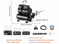 Air brush Compressor with Tank