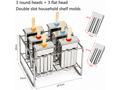 Stainless Steel Popsicle Mold Set