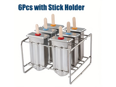 Stainless Steel Popsicle Mold Set