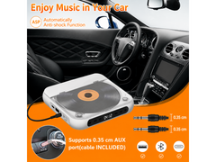Portable CD Player with Bluetooth