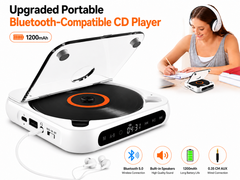 Portable CD Player with Bluetooth
