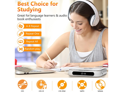 Portable CD Player with Bluetooth