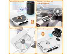 Portable CD Player with Bluetooth