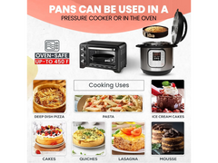 Round Cake Pan Set with Decorating Tools