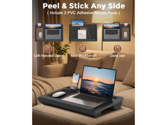 Laptop Table Lap Desk with Cushion