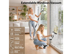 Window Vacuum Cleaner Tool Electric Window Cleaner