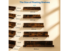 Wall Shelf Floating Shelves Set
