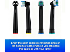 8 Pack Replacement Toothbrush Heads