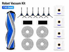 Ecovacs Deebot T30 Omni Robot Vacuum Replacement Parts Set