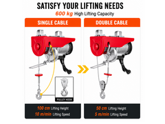 Electric Hoist Winch 600kg