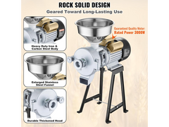 Electric Grain Mill Grinder Machine 3000W