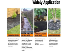 Weed Mat 1X15M Garden Mats