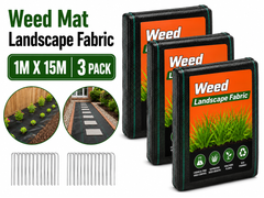 Weed Mat 1X15M Garden Mats