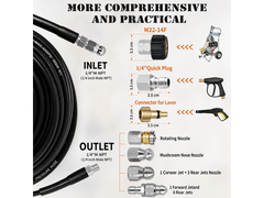 Sewer Jetter Kit for Pressure Washer