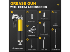 Mini Grease Gun Kit 4500 PSI